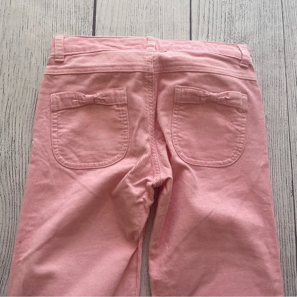 Gymboree Glamour Ballerina Pink Gem Bootcut Corduroy Pants size 12